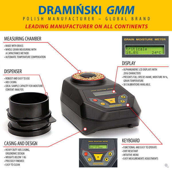 DRAMINSKI Grain Moisture Meter MINI - Image 4